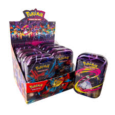 Pokemon Mega Evolution Mini Tin Display